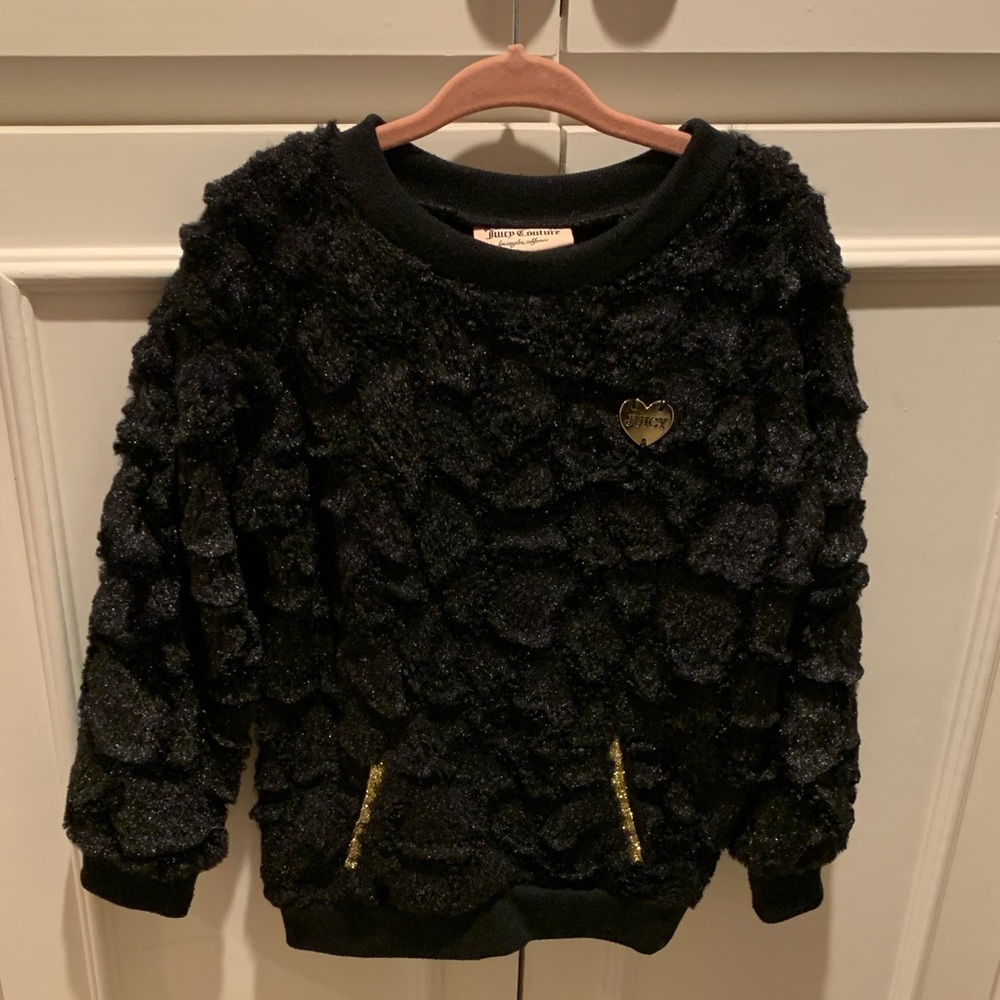 Juicy Couture Faux Fur Sweatshirt, size 4T